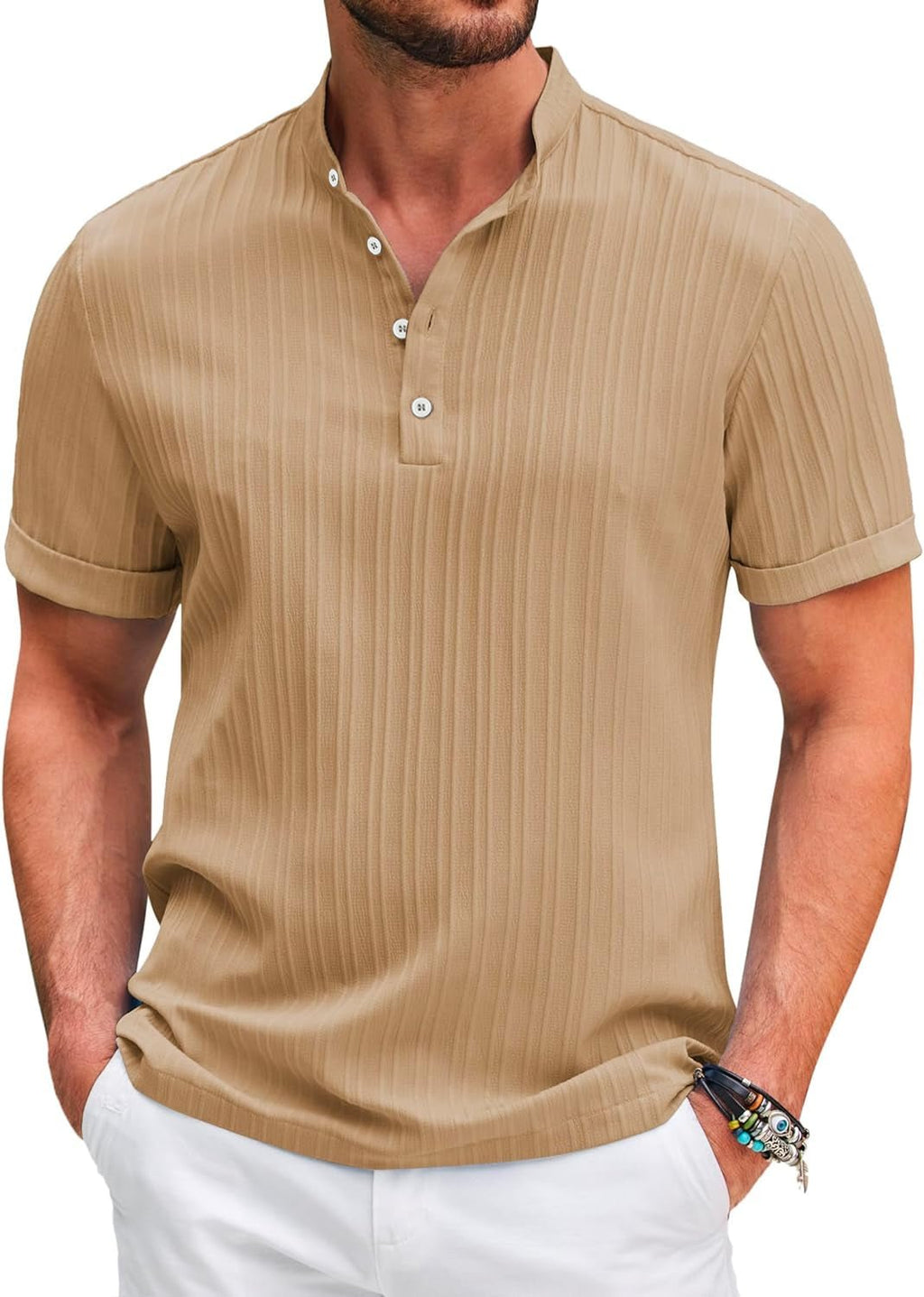 Men’s Short Sleeve Casual Shirt