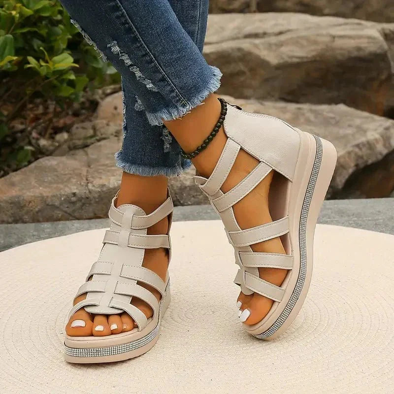 ELODIE - Elegant Wedge Sandals