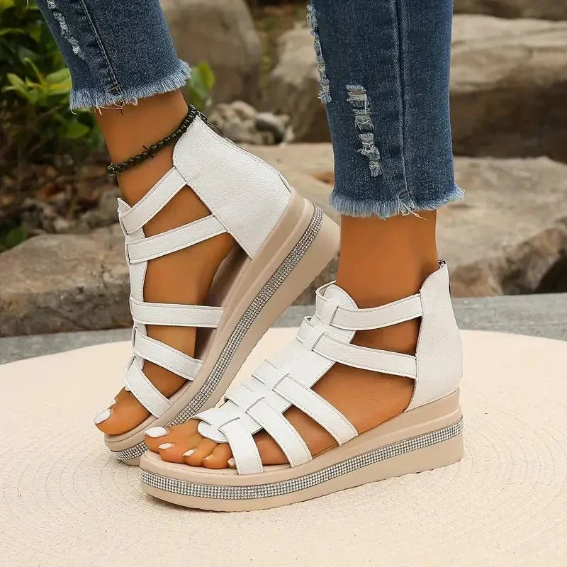 ELODIE - Elegant Wedge Sandals