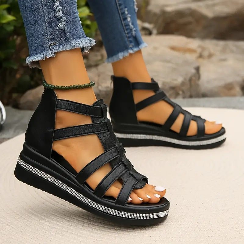 ELODIE - Elegant Wedge Sandals