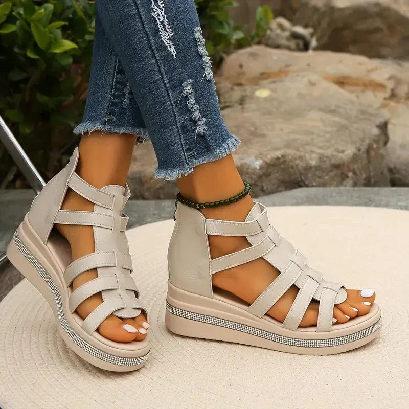 ELODIE - Elegant Wedge Sandals
