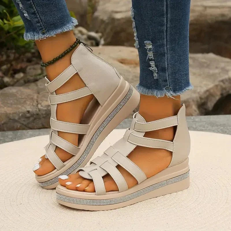 ELODIE - Elegant Wedge Sandals