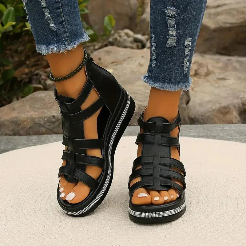 ELODIE - Elegant Wedge Sandals