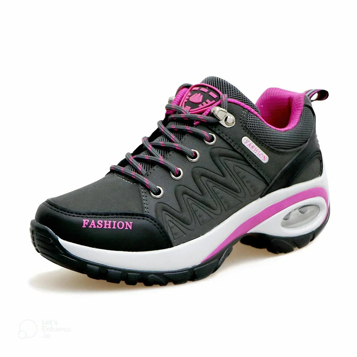 Christine | Women’s Lace-Up Hiking Boots with Low Heel