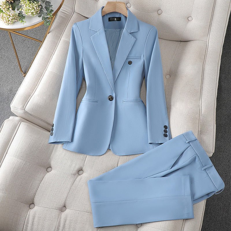 Claudia | Effortless Stylish Blazer Trousers Set