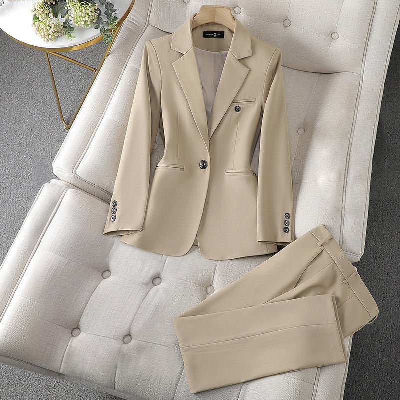 Claudia | Effortless Stylish Blazer Trousers Set