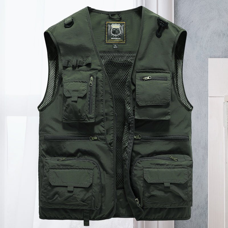 Men’s Multi Pocket Utility Vest