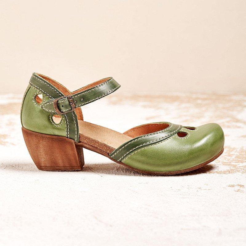Emily | Women’s Low Heel Sandals, Dressy Summer Sandals