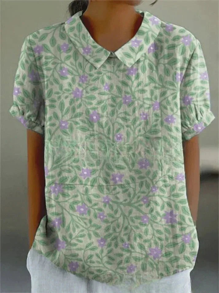 Addison | Floral Print Blouse