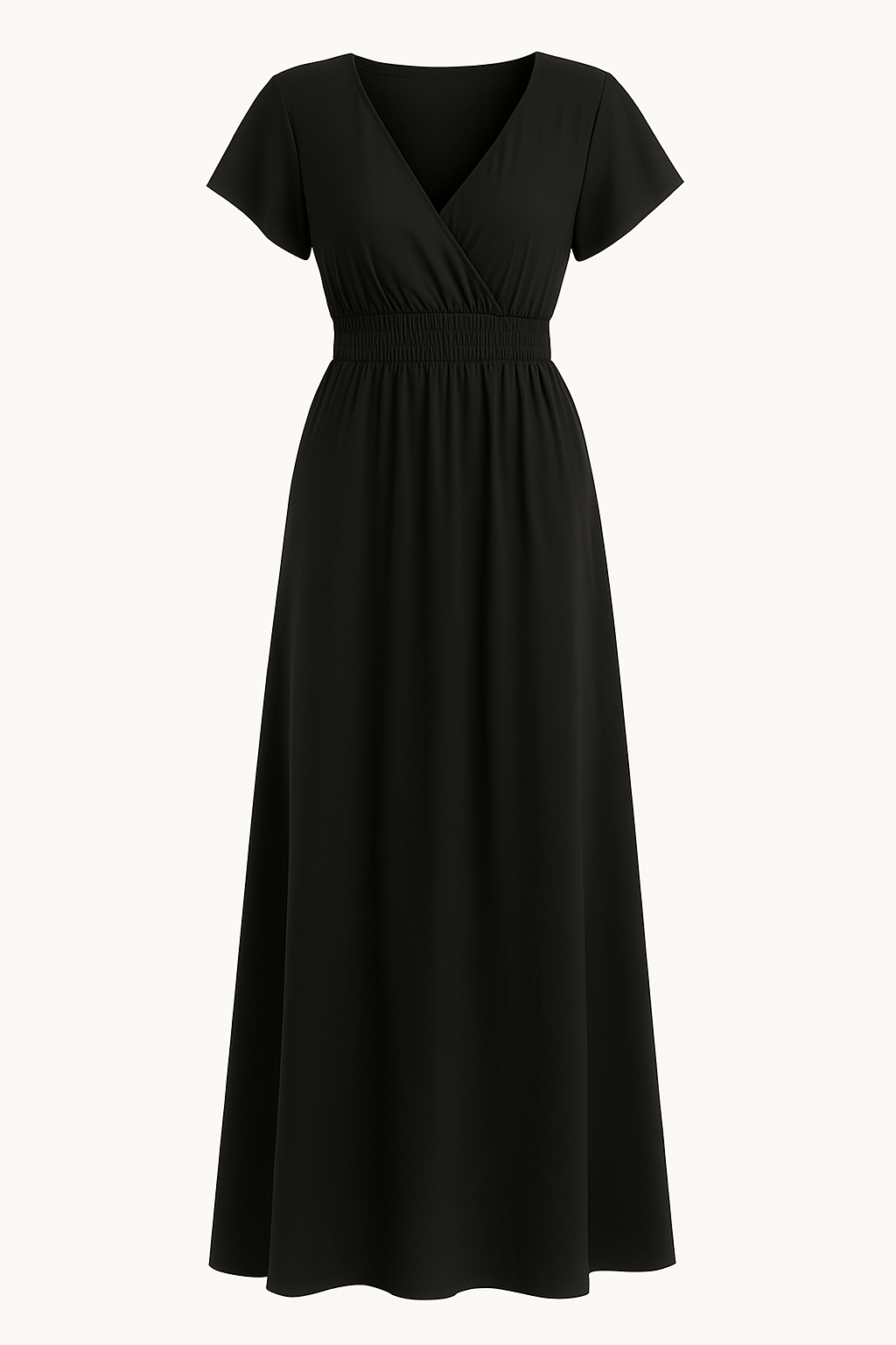 Isabella | Casual V-Neck Relaxed Fit Dress