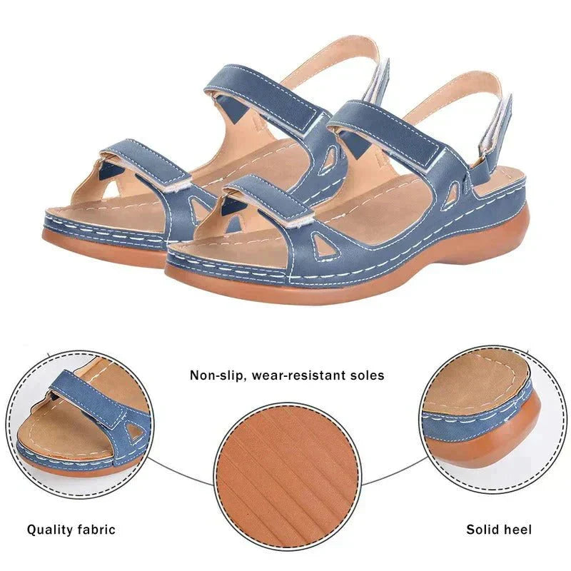 Kathy | Women’s Comfortable Walking Sandals, Simple Elegant Summer Sandals