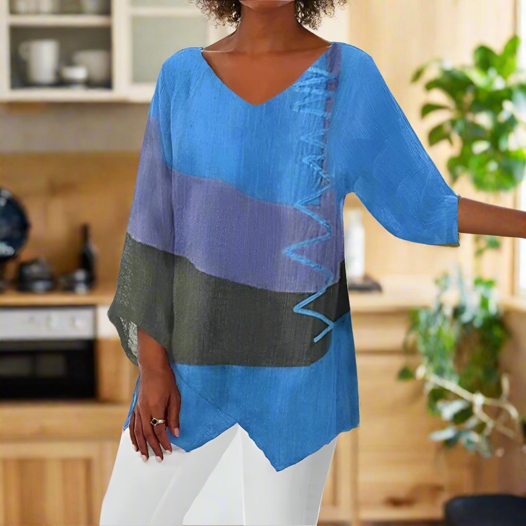 Kia | Tri-Color Relaxed Fit Shirt