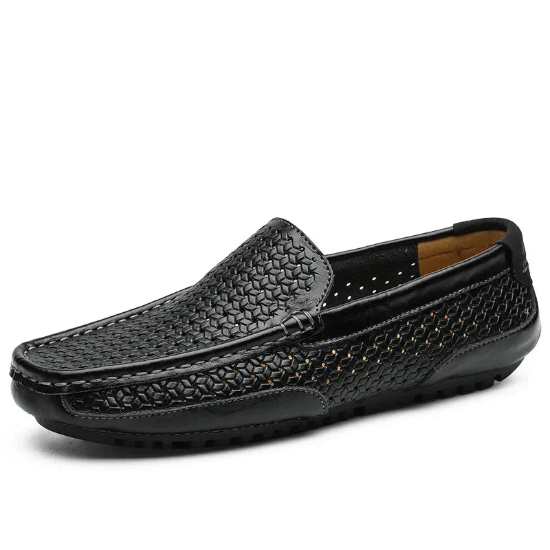 Lucan Faux Leather Loafers