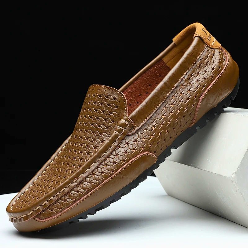 Lucan Faux Leather Loafers