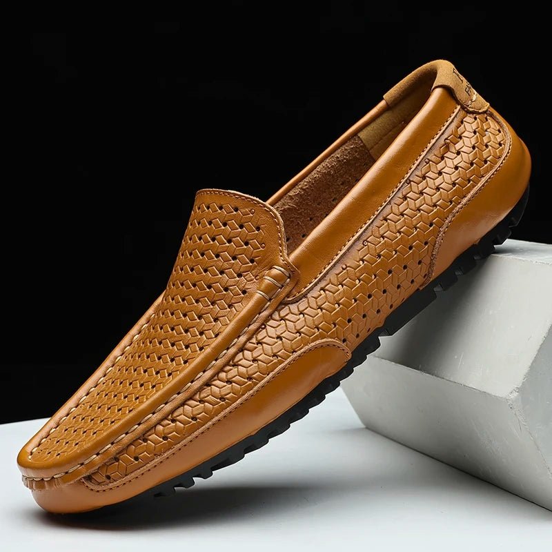 Lucan Faux Leather Loafers