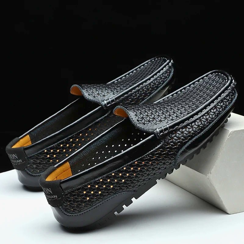 Lucan Faux Leather Loafers