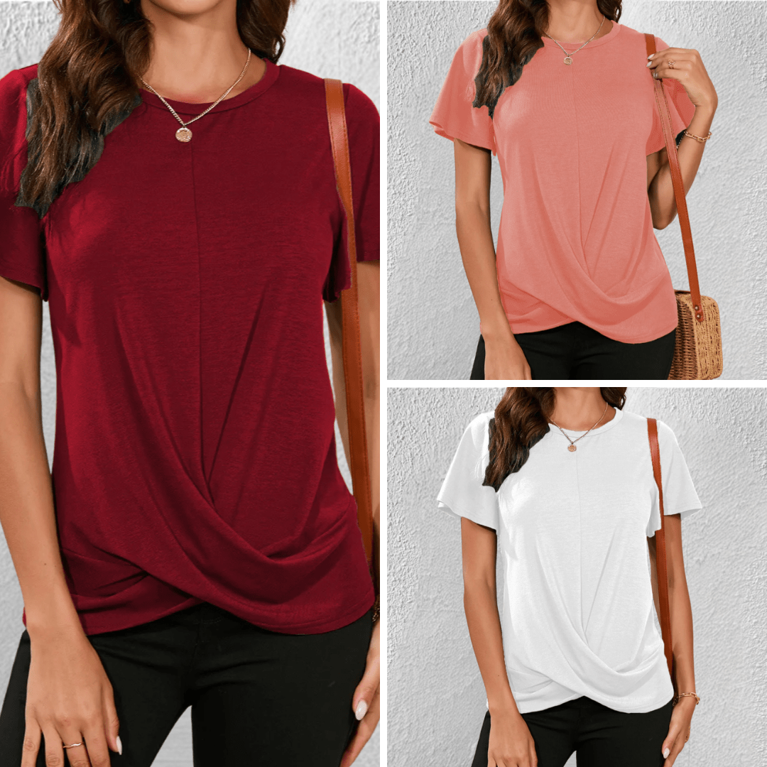 Women’s Smooth-Fit Round Neck Top