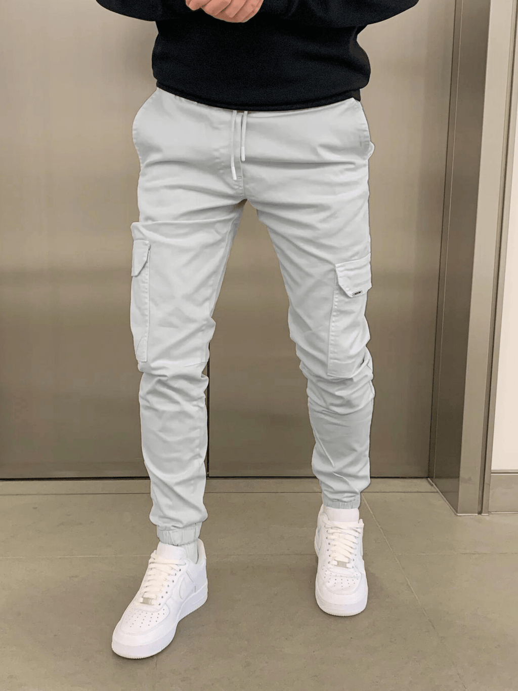 Men’s Cargo Jogger Pants – Casual Comfort Fit