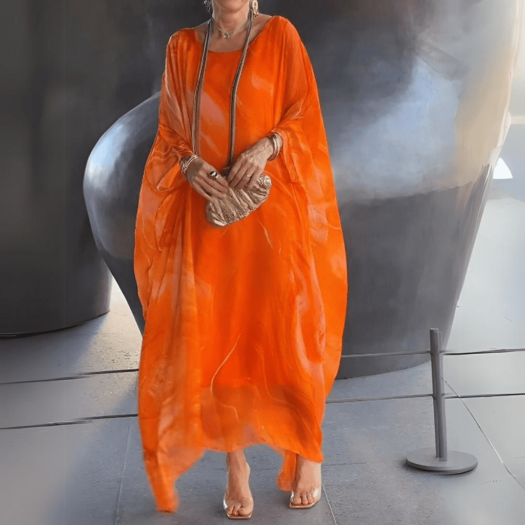 Mariana Flowing Luxe Chiffon Elegance Dress