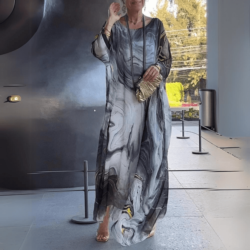Mariana Flowing Luxe Chiffon Elegance Dress
