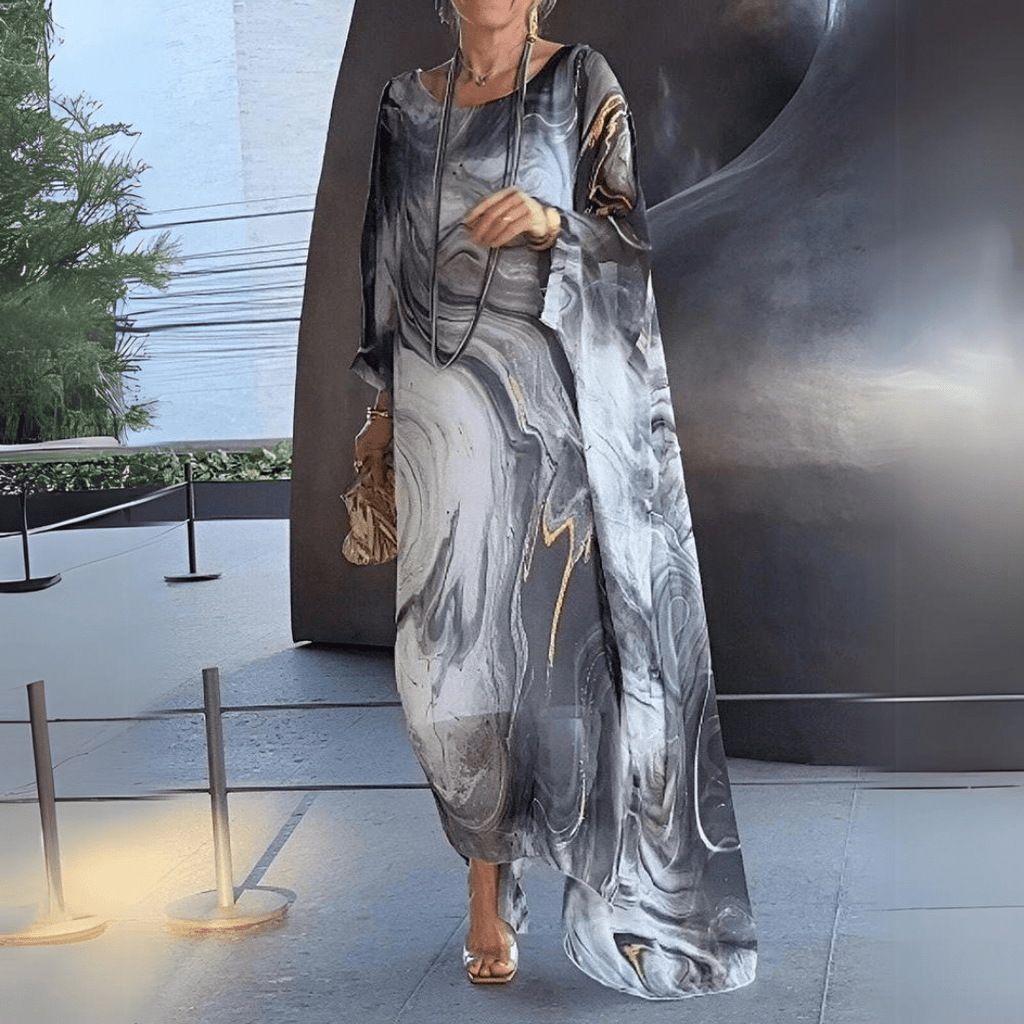 Mariana Flowing Luxe Chiffon Elegance Dress