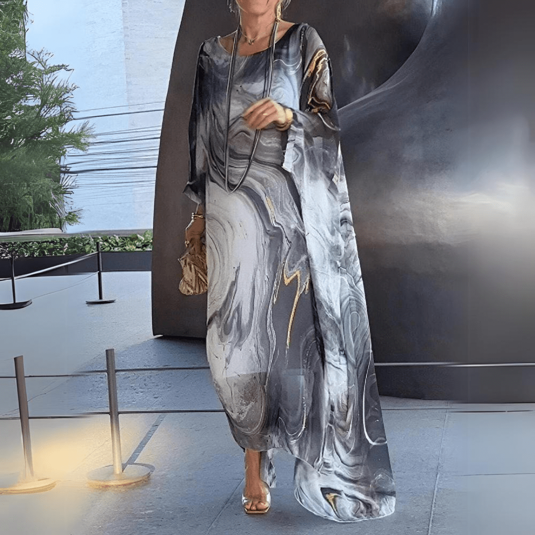Mariana Flowing Luxe Chiffon Elegance Dress