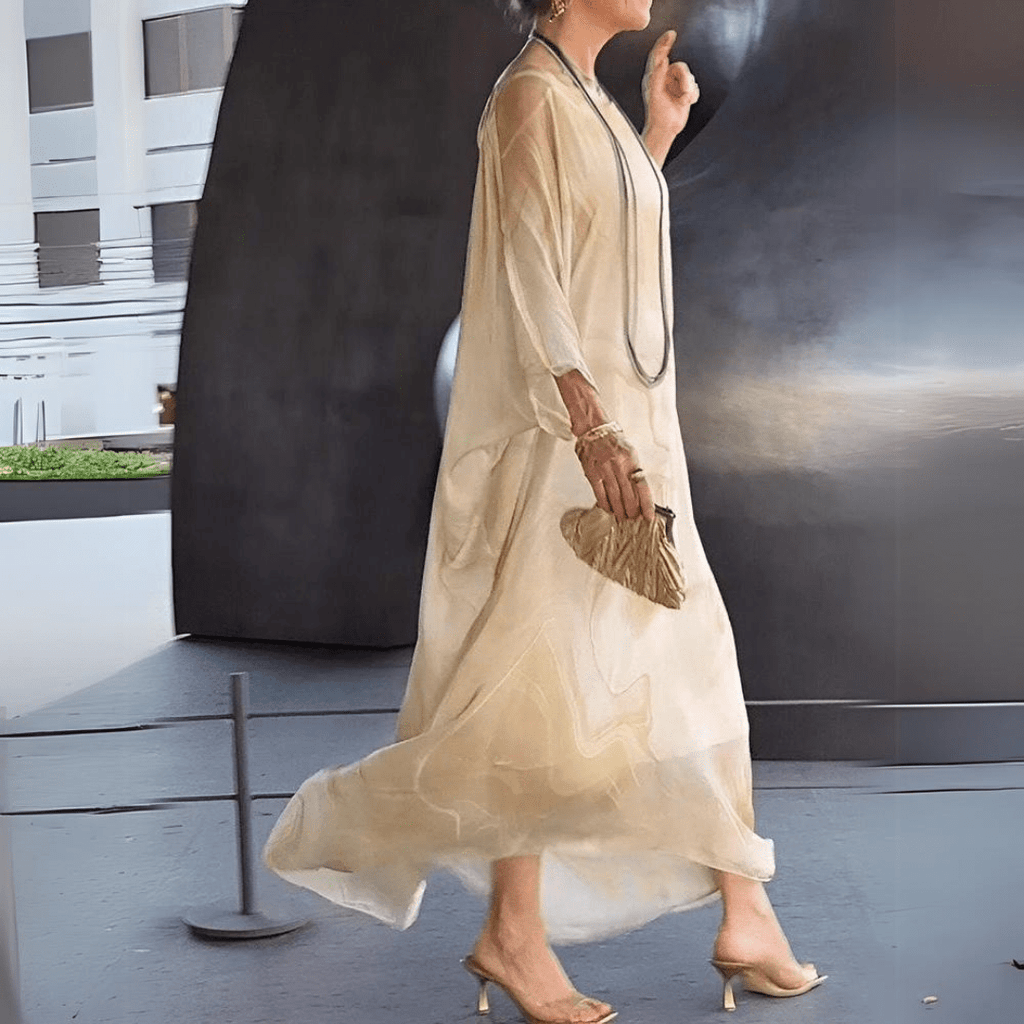 Mariana Flowing Luxe Chiffon Elegance Dress