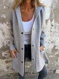 Marli | Casual Long Hooded Jacket