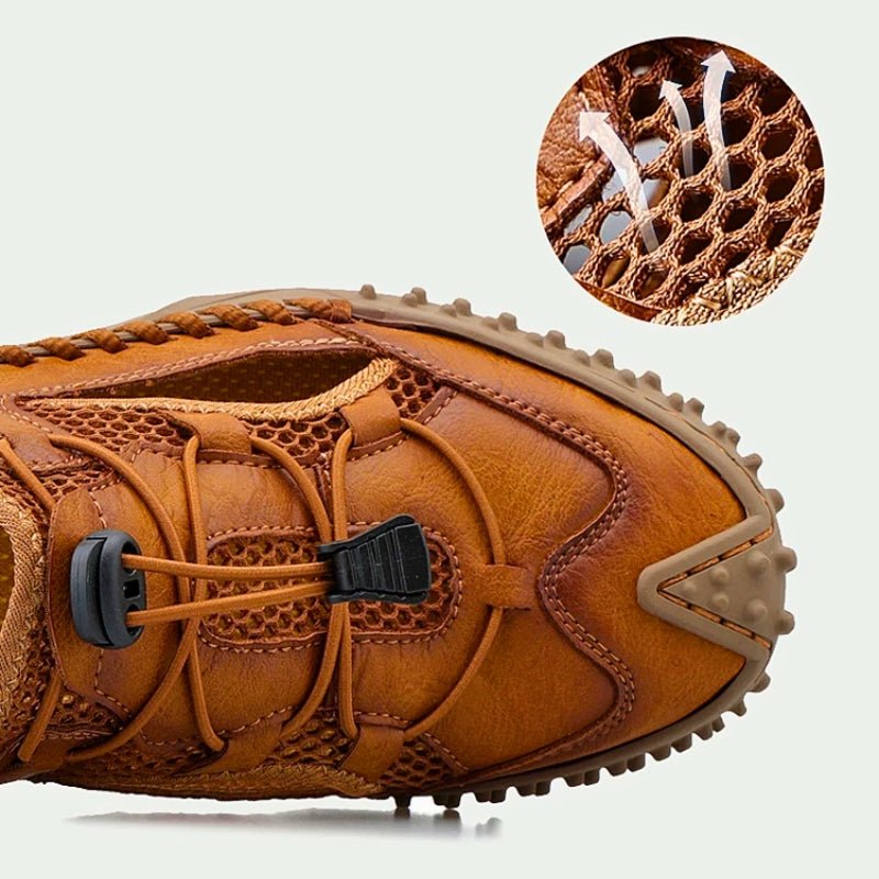 Men’s Faux Leather Sandals