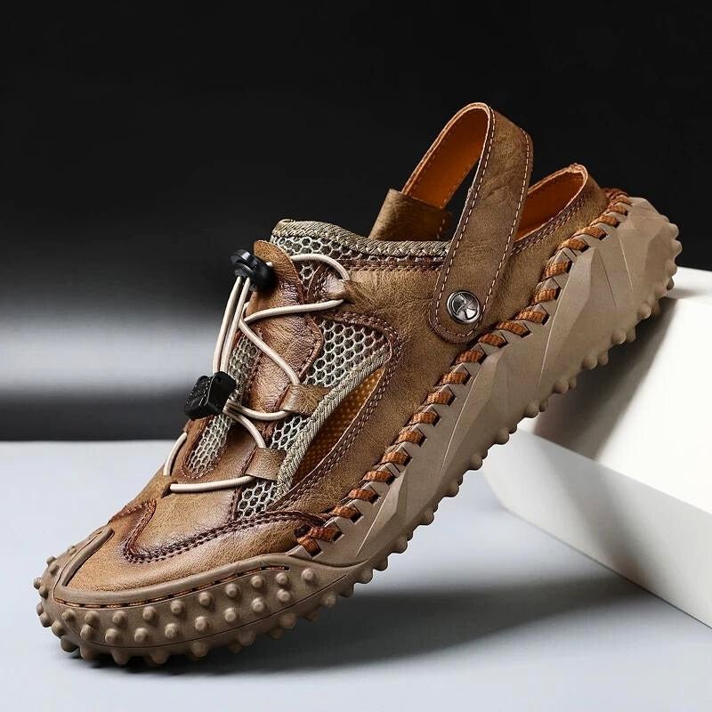 Men’s Faux Leather Sandals