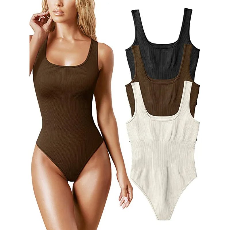 Ribbed Close-Fit Jumpsuit