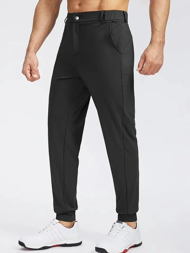 Men’s Golf Pants Stretch Slim Fit Performance Trousers