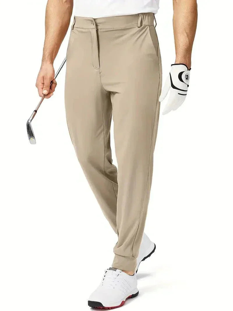 Men’s Golf Pants Stretch Slim Fit Performance Trousers