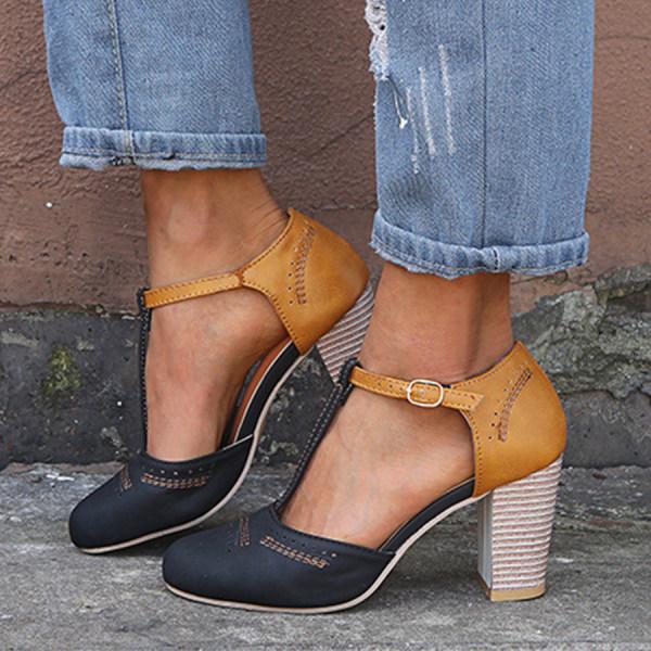 Stacey | Women’s Classy Dress Heels with Sturdy Heel, Wedding & Party Shoes
