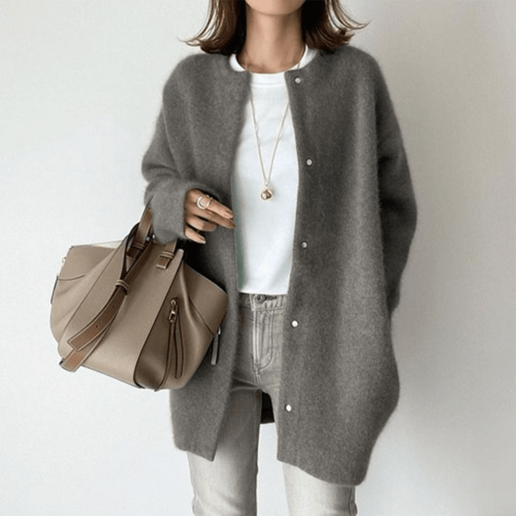 Adelaide | Elegant Wool Cardigan