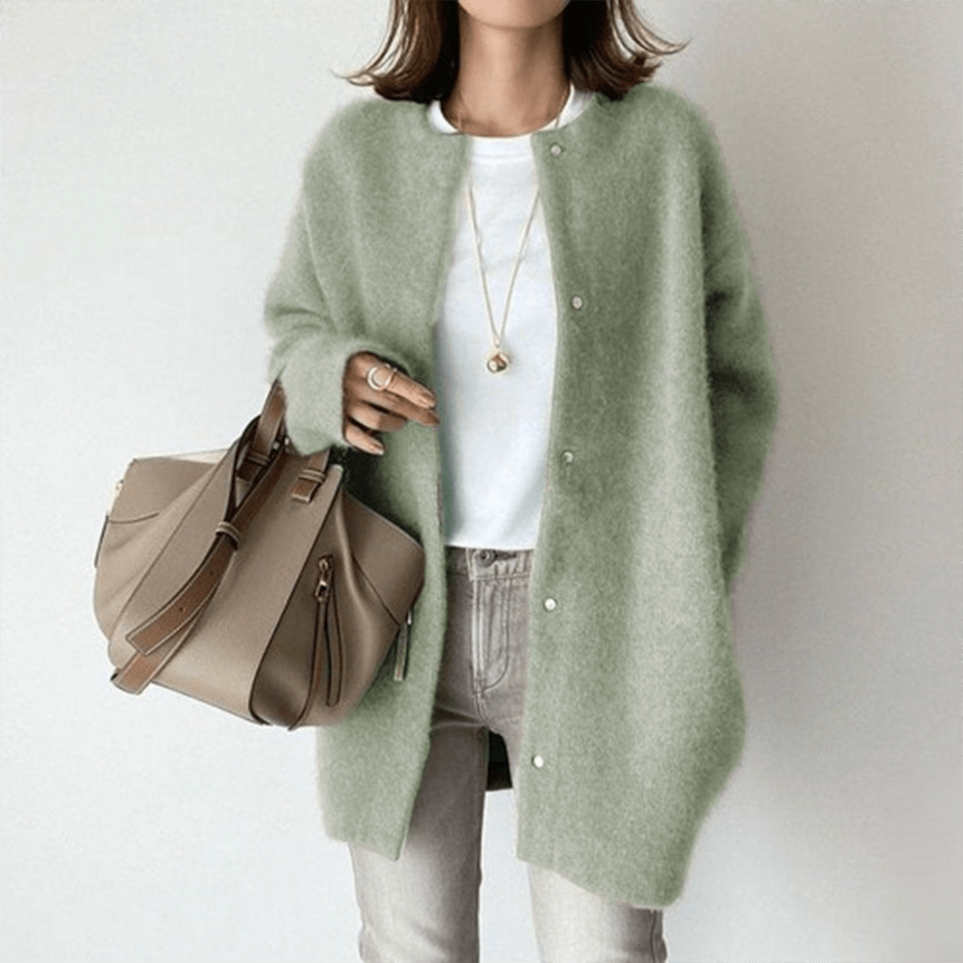 Adelaide | Elegant Wool Cardigan