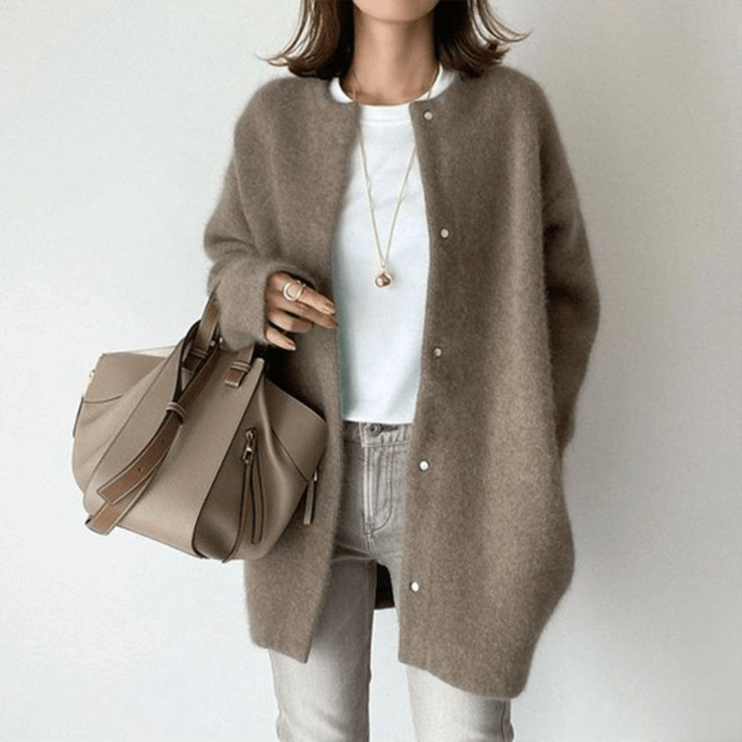 Adelaide | Elegant Wool Cardigan