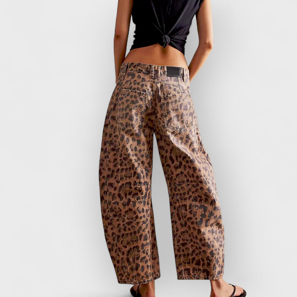Thea | Stylish Leopard Jeans